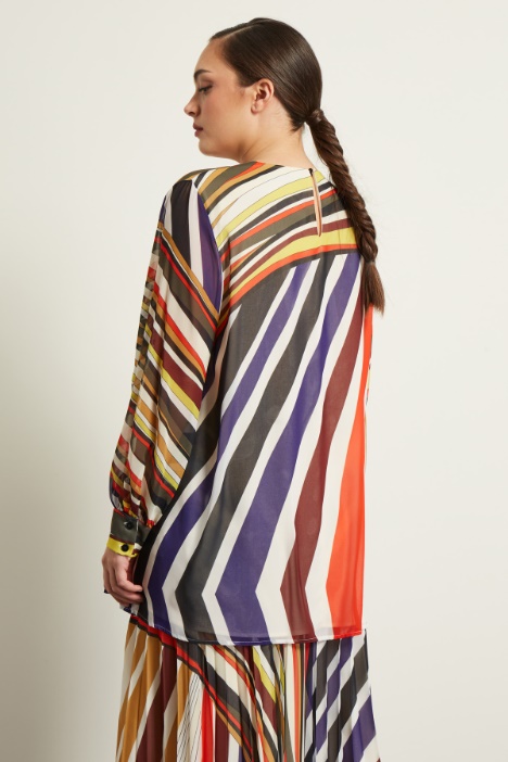 Blusa in georgette  Intrend - 2