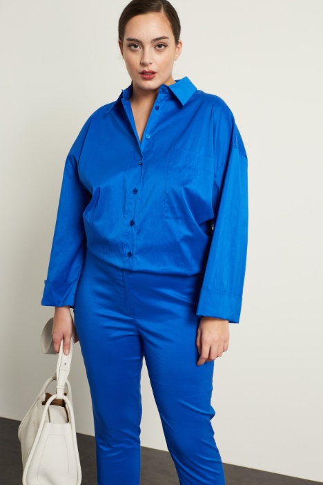 Camicia in raso di cotone Intrend