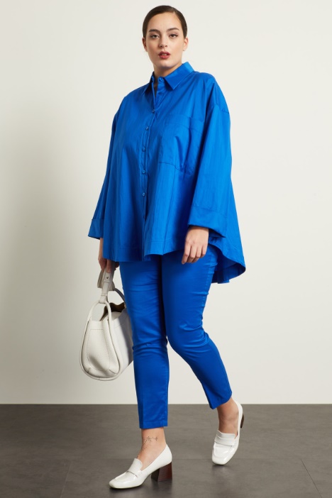 Camicia in raso di cotone Intrend