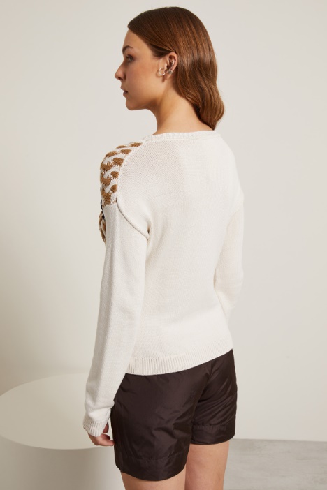 Maglia con lavorazione ondulata Intrend - 3
