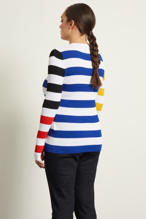 Maglia in viscosa a coste Intrend - 2