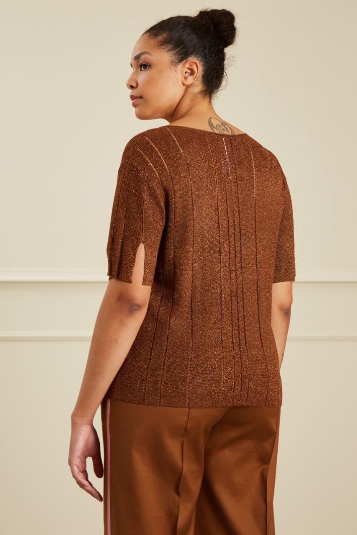 Lurex viscose sweater Intrend
