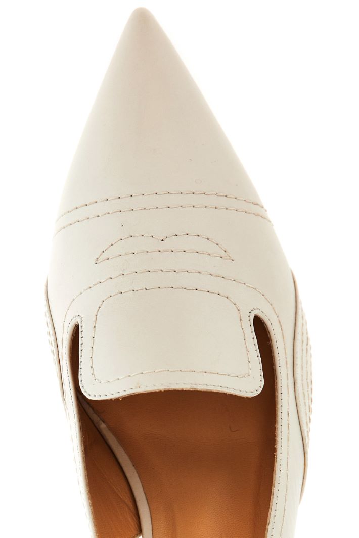 Leather court shoes Intrend