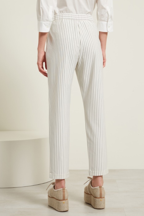 Pantaloni effetto oxford Intrend - 3