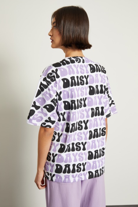 T-shirt con stampa a rilievo Intrend - 2
