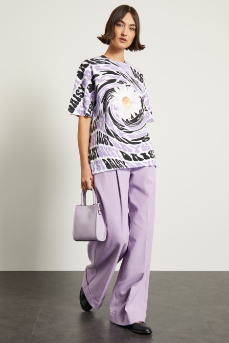 T-shirt con stampa a rilievo Intrend - 3
