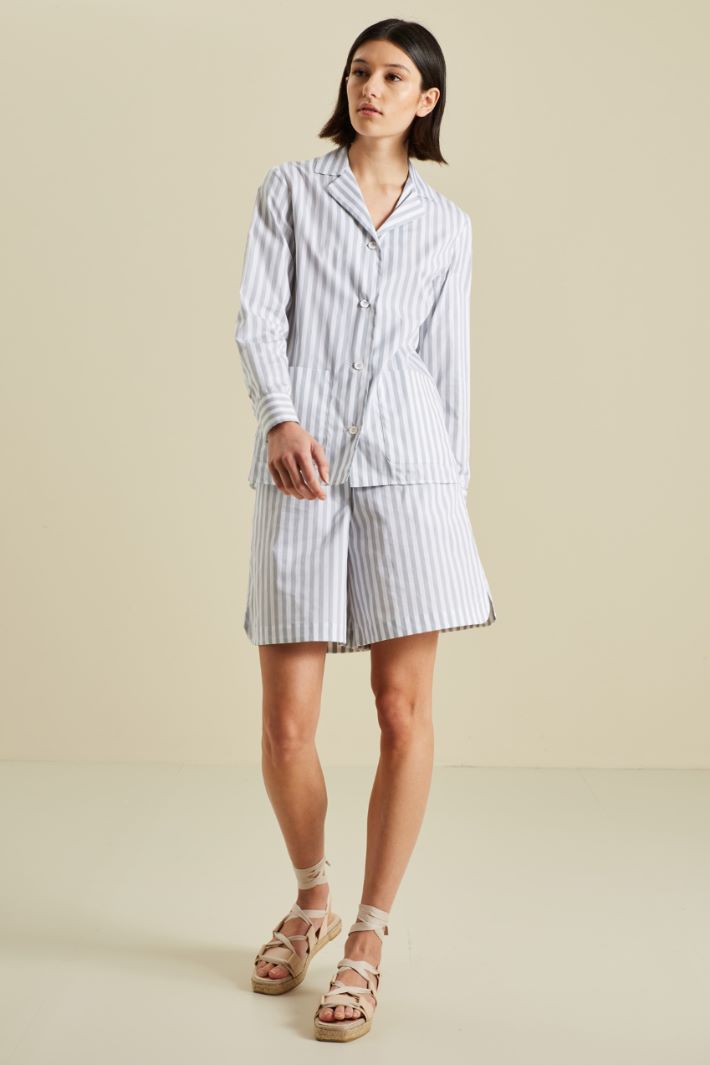 Cotton poplin shirt Intrend