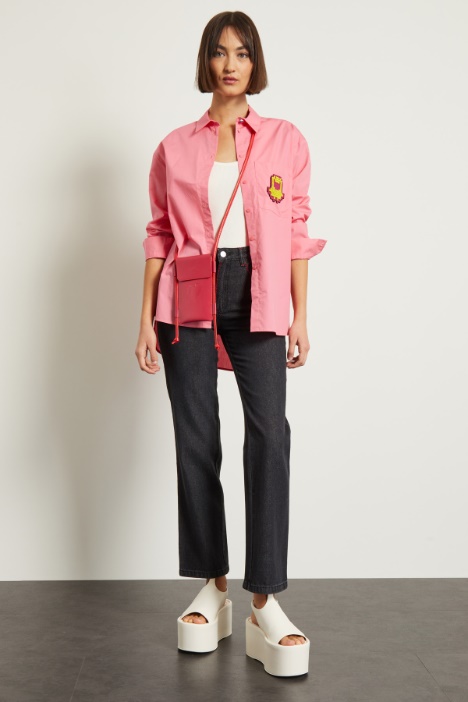 Camicia con patch Intrend