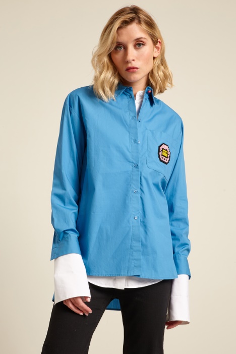 Camicia con patch Intrend