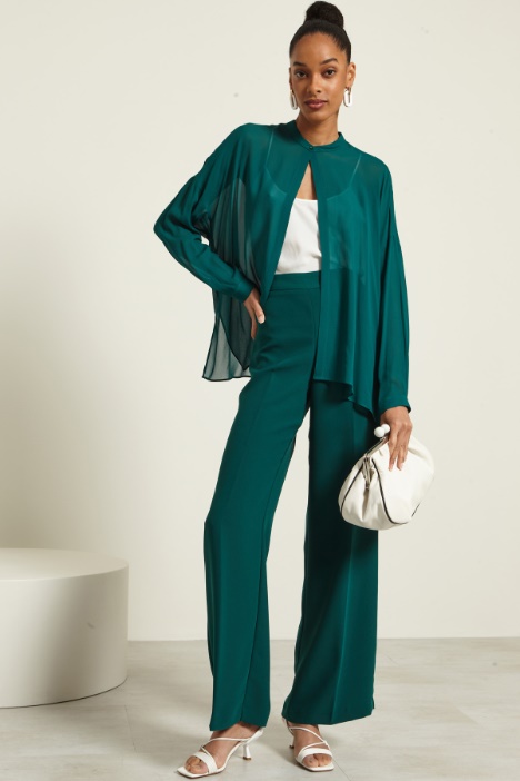Blusa con spacchi laterali Intrend