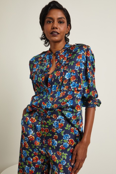 Blusa in raso  Intrend