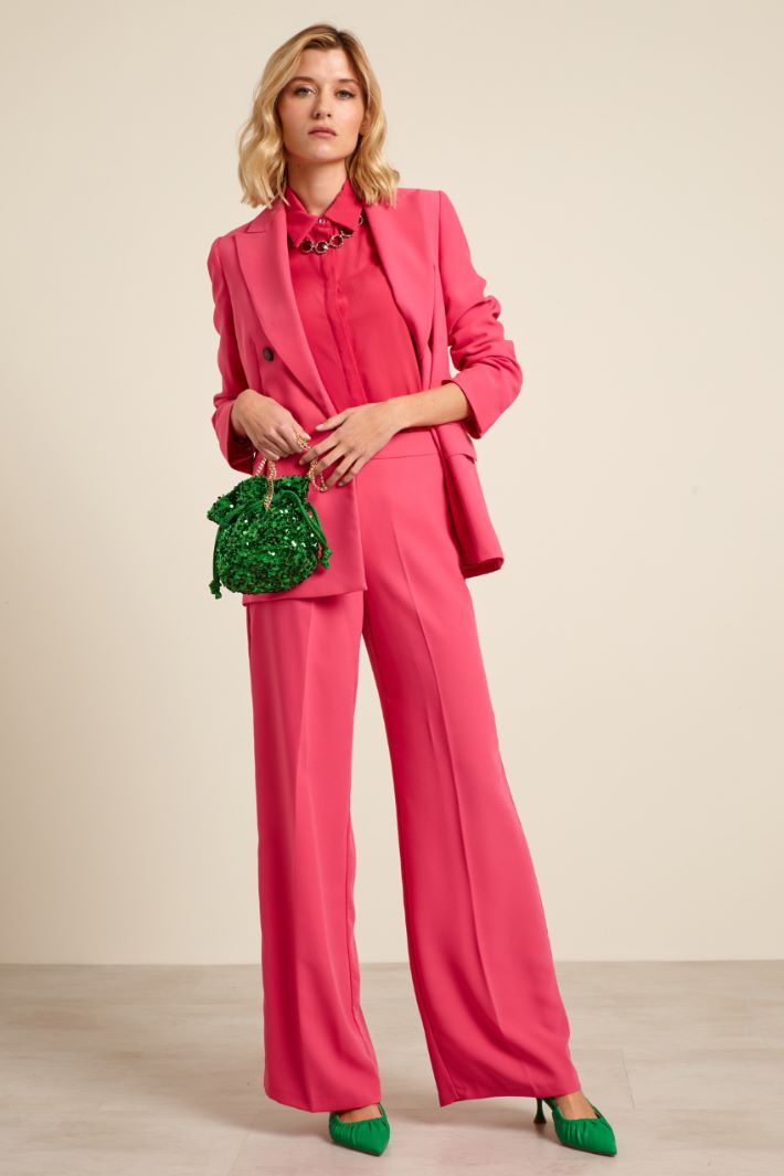 Camicia in crêpe de chine