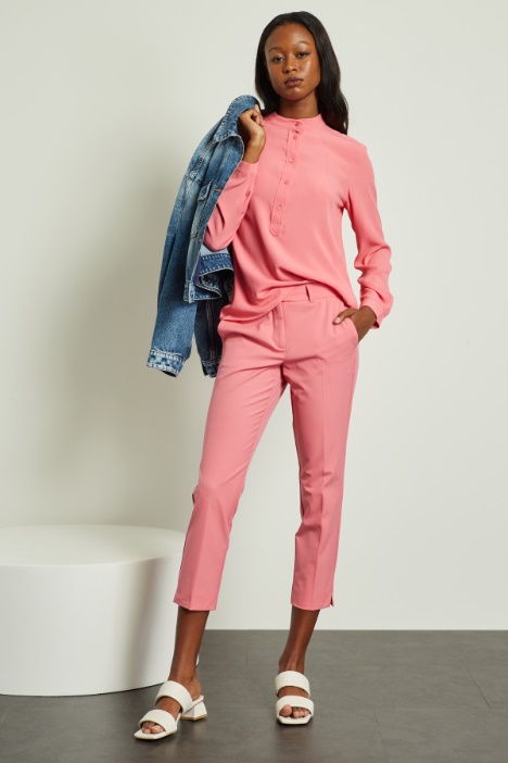 Crepe de chine blouse Intrend
