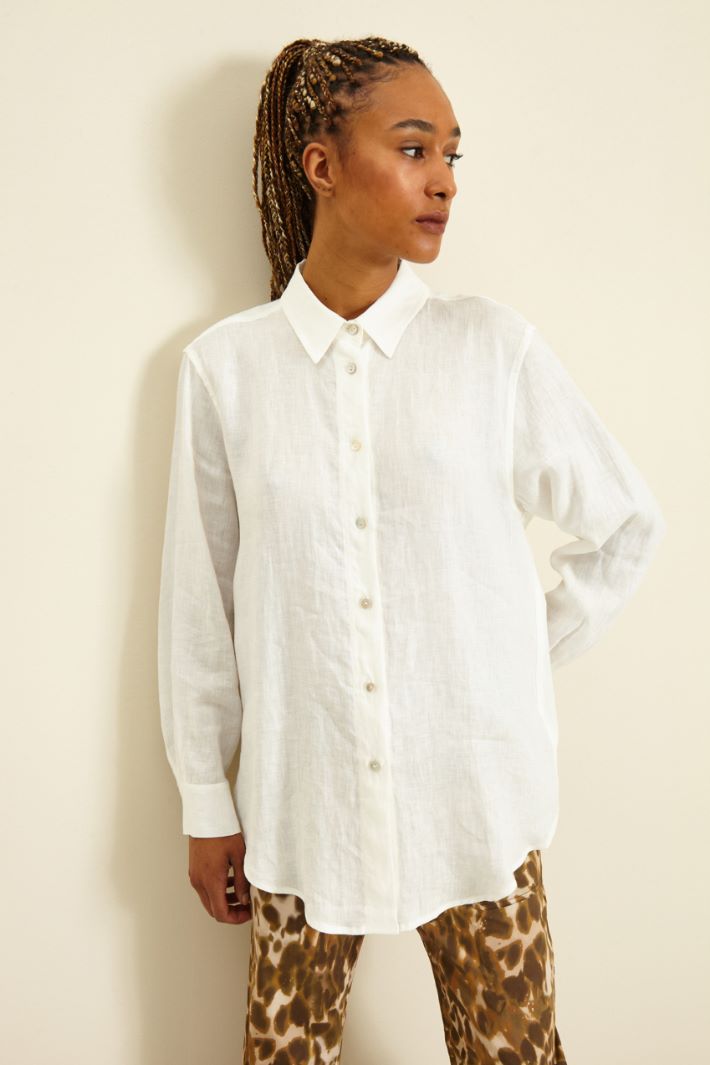 Camicia in lino Intrend