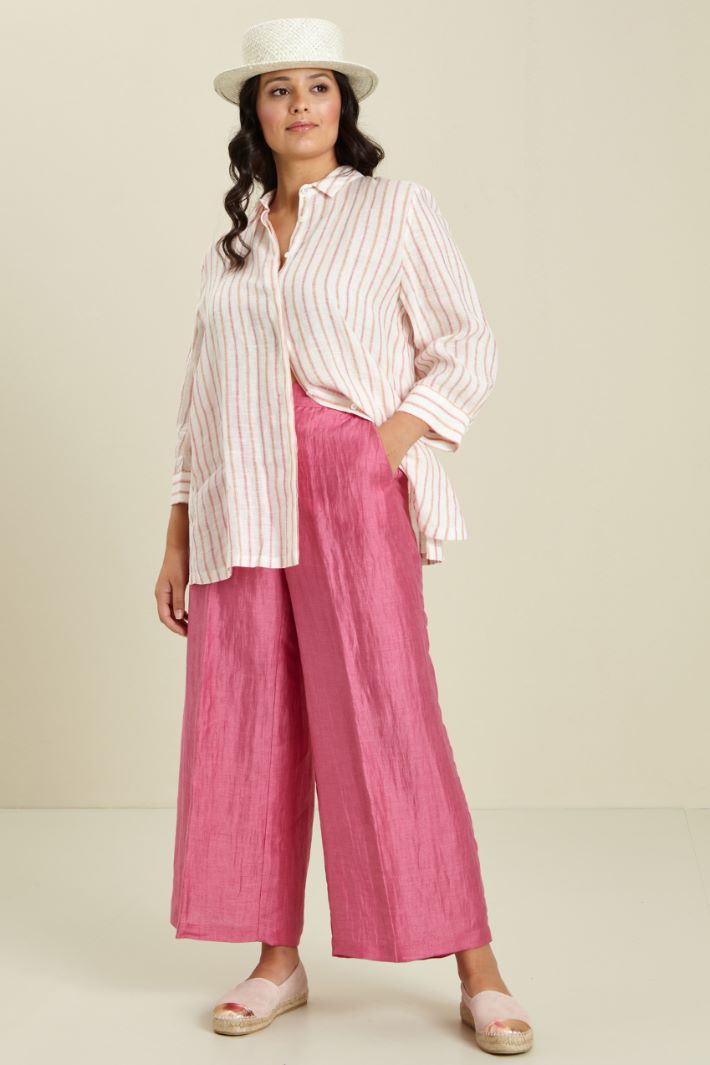 Camisa de lino Intrend