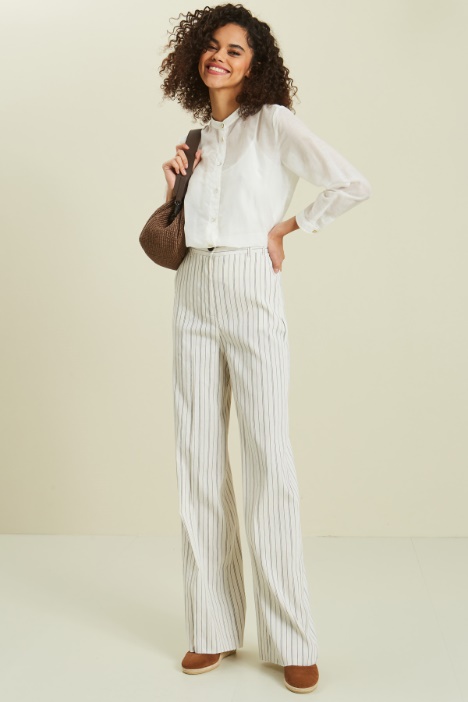 Canvas trousers Intrend