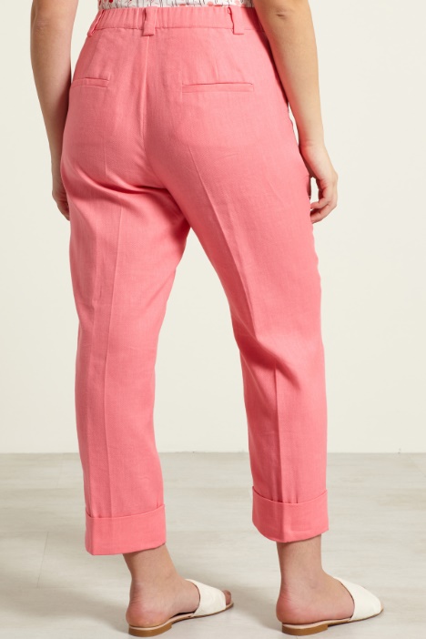 Pantaloni con risvolti Intrend - 3