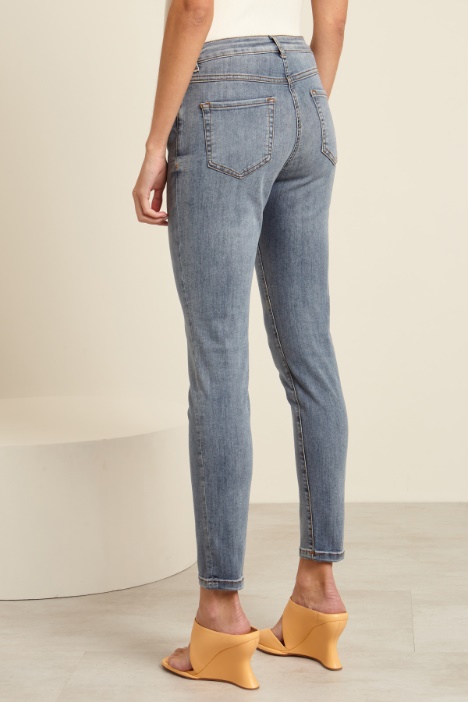 Jeans skinny con cinque tasche Intrend - 3