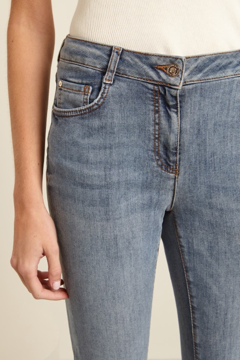 Jeans skinny con cinque tasche Intrend - 2