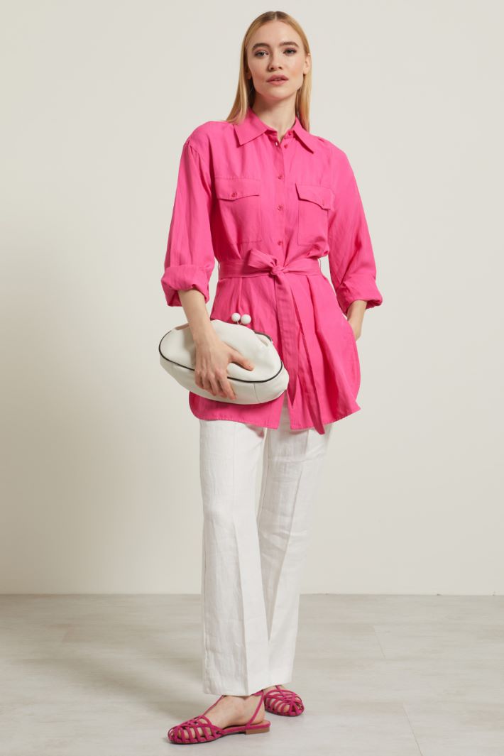 Camicia sahariana lunga