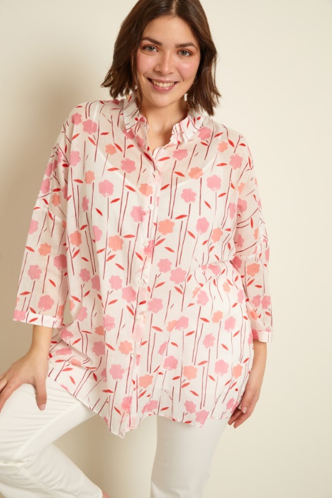 Camicia in cotone stampato  Intrend