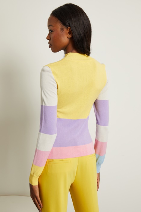 Maglia con collo a cratere Intrend - 3
