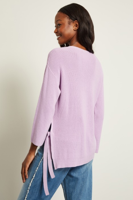 Maglia boxy con spacchi  Intrend - 2