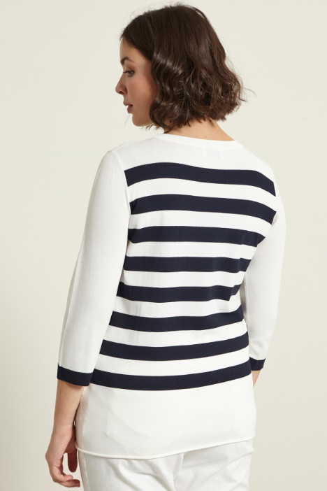 Maglia con intarsio Intrend - 2