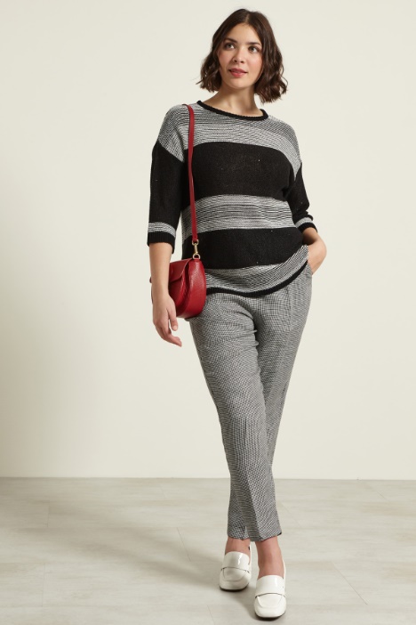 Maglia con micro paillettes Intrend