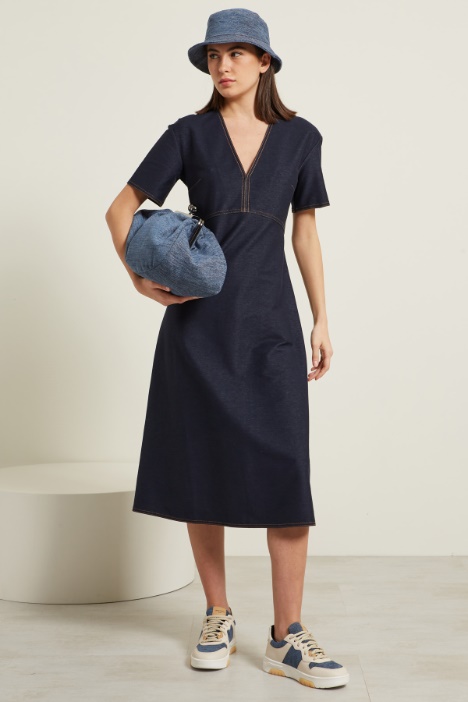 Abito in denim stretch Intrend