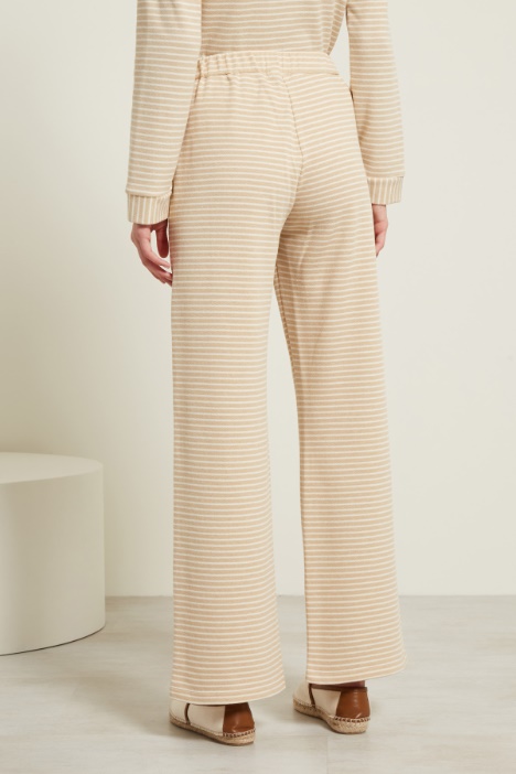 Pantaloni effetto piquet Intrend - 3