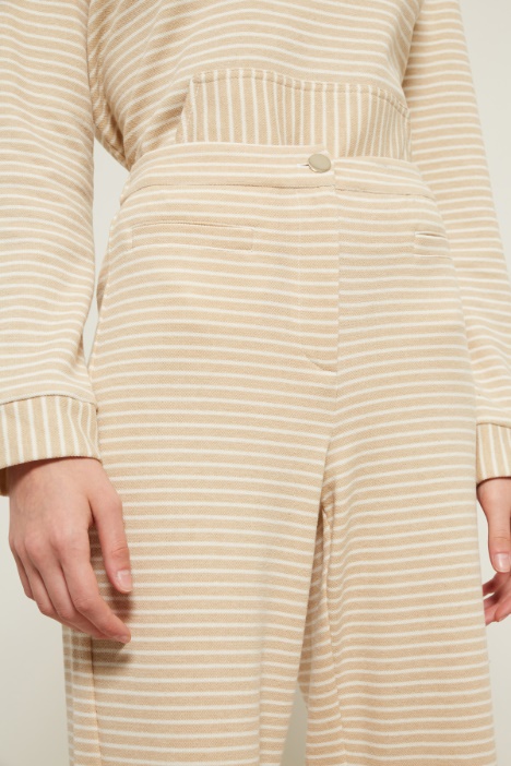 Pantaloni effetto piquet Intrend - 2