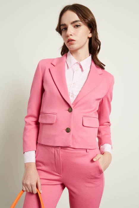 Blazer corto monopetto Intrend