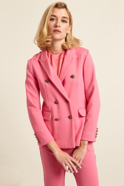 Blazer con bottoni in metallo Intrend