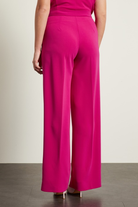 Pantaloni a palazzo con piega Intrend - 2