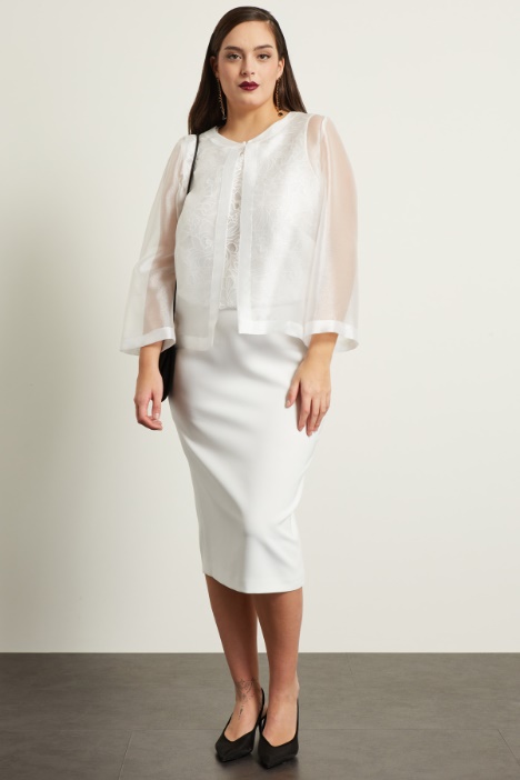Spolverino in organza  Intrend