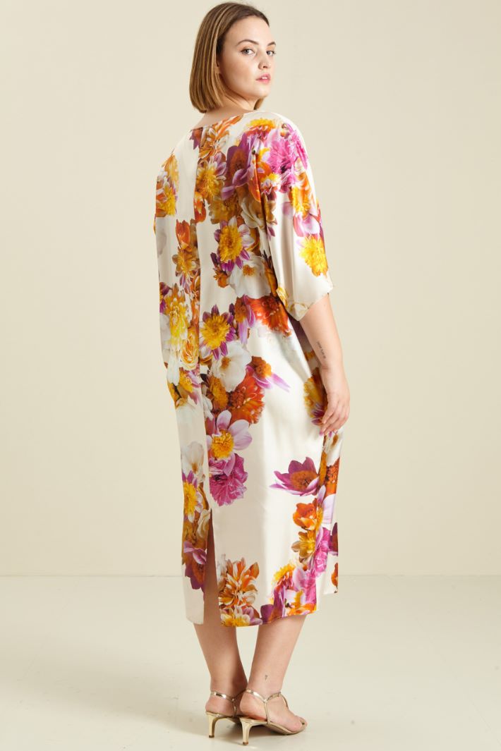 Silk twill dress Intrend