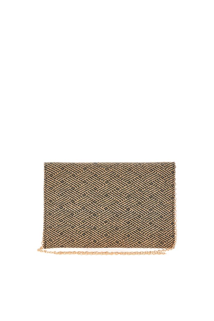 Pochette in rafia Intrend