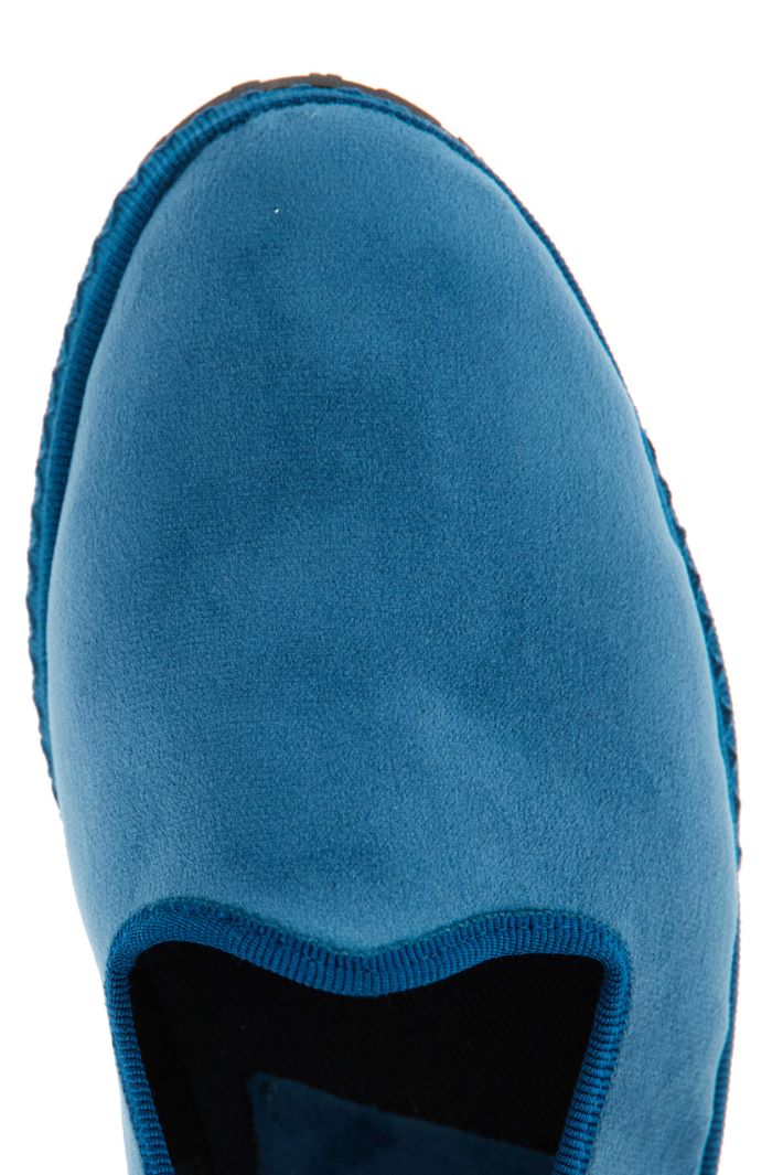 Velvet moccasins Intrend