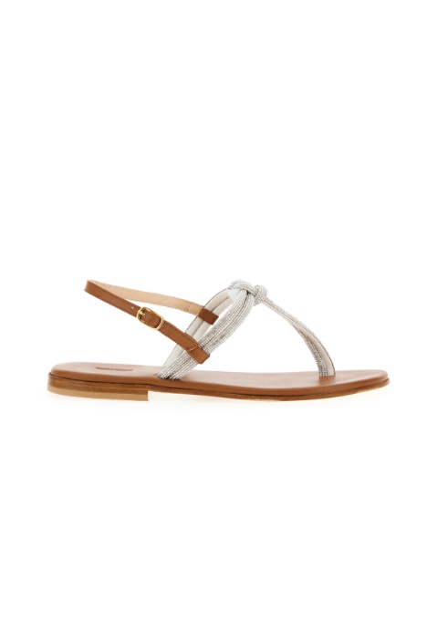 Sandalias de dedo con pedrería Intrend