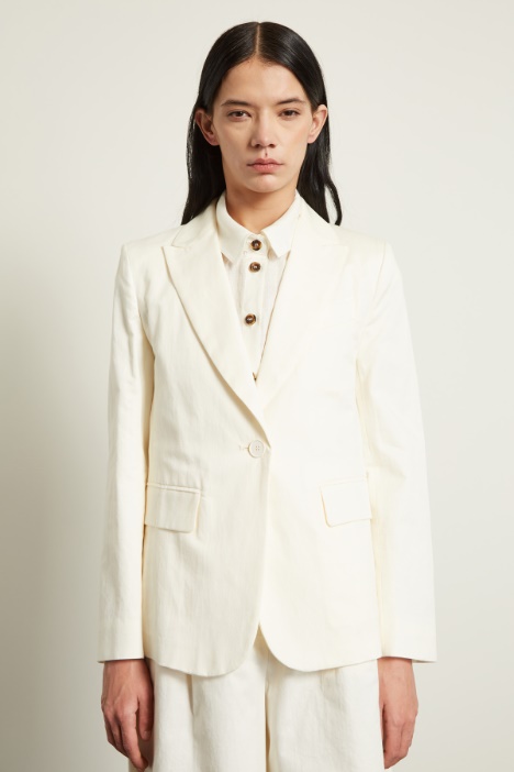 Blazer in gabardine Intrend