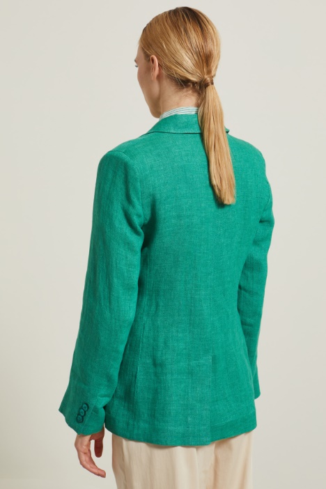 Blazer doppiopetto in stuoia Intrend - 3