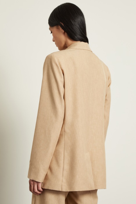 Blazer fluido con rever Intrend - 2