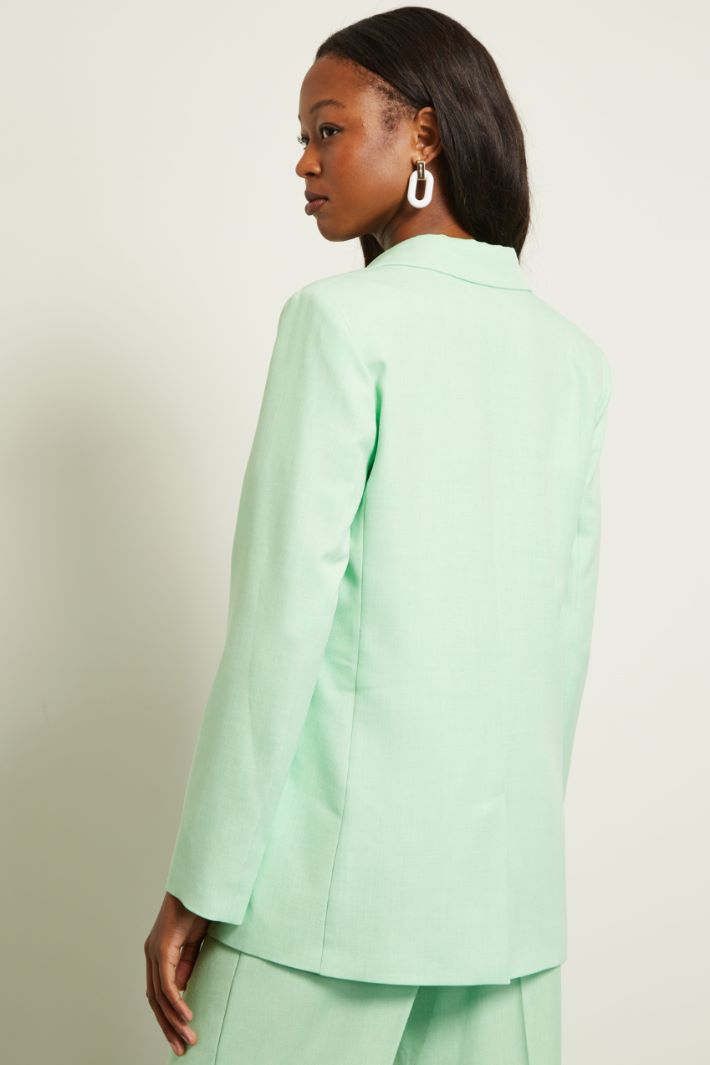 Blazer fluido con rever