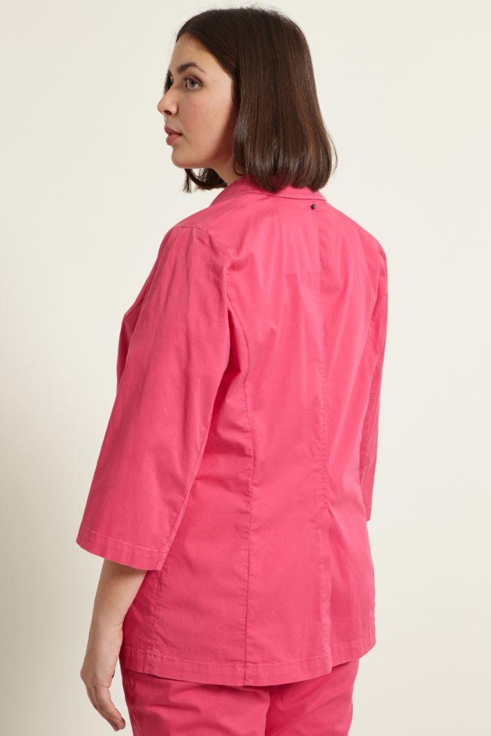 Blazer con tasche applicate