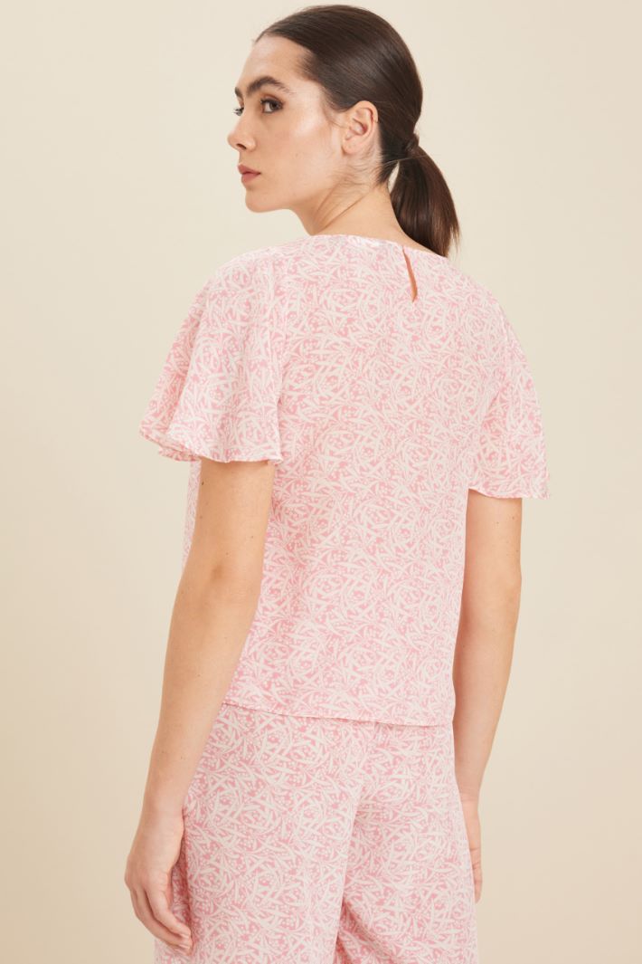 Silk crepe de chine blouse Intrend