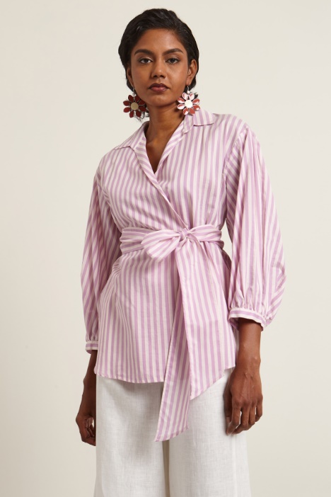 Camicia con maniche a palloncino Intrend