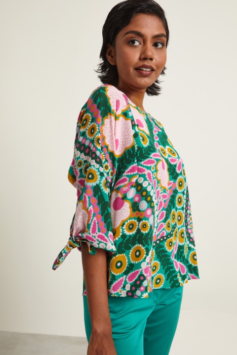 Blusa con maniche a tre quarti Intrend