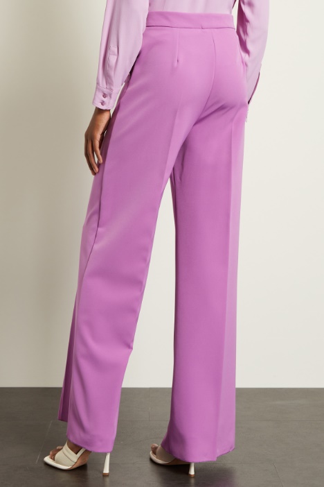Pantaloni a palazzo in cady Intrend - 2