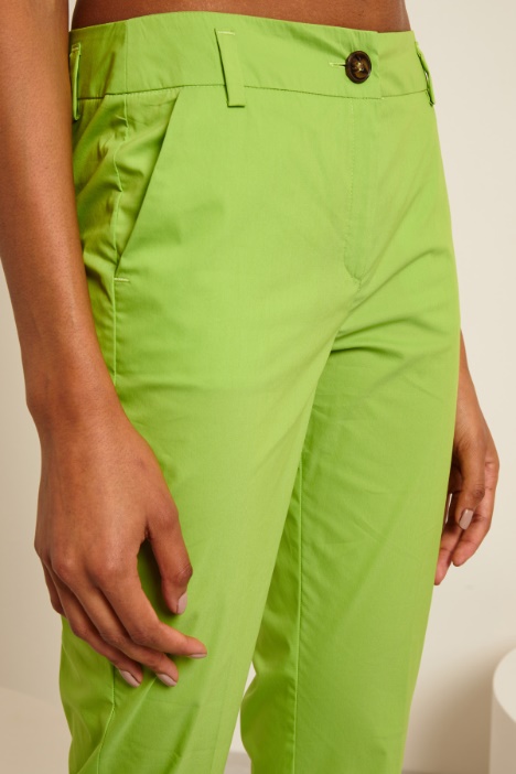 Cotton chinos trousers Intrend - 2